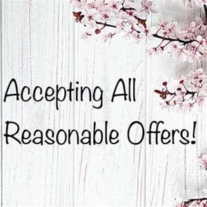 Accepting reasonable‎ offers!